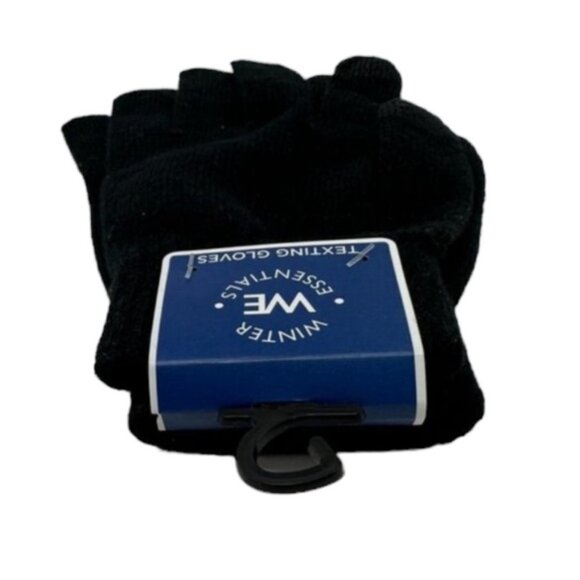 WE Texting Touchscreen Gloves Winter Warm Stretch Knit Women Men Black OS Unisex - Picture 9 of 15